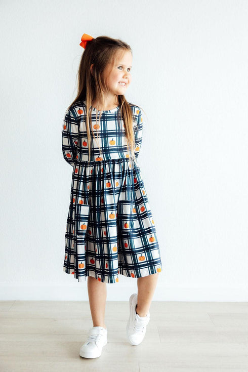 plaid-pumpkins-l-s-pocket-twirl-dress Mila & Rose - Sophia's Style-5